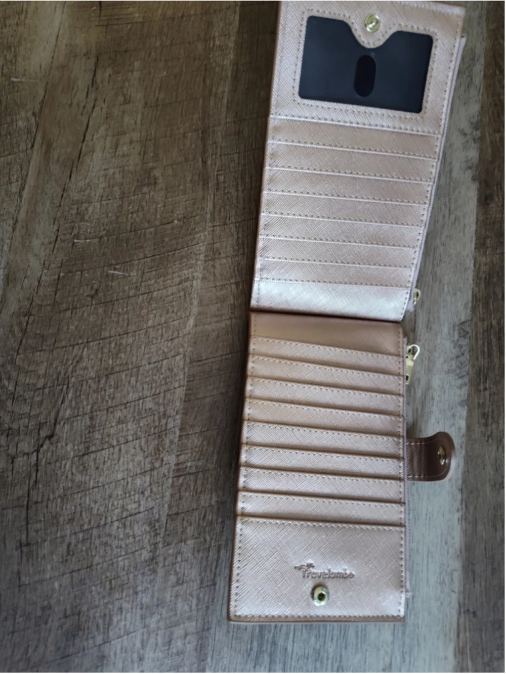 Women's Travelambo Rose Gold Wallet